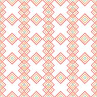 Geometric abstract rhombs seamless pattern on white N2