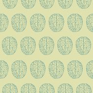 Brain seamless tile