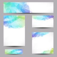 Backgrounds with abstract triangles N2