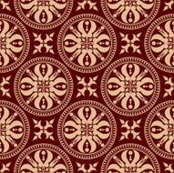 Rococo seamless background