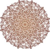 Doily with hearts