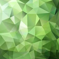 Abstract Green Triangle Background N3