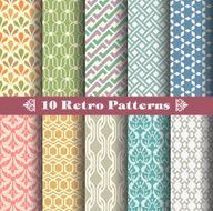 seamlessly vintage patterns