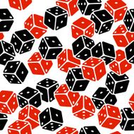 Gambling seamless pattern