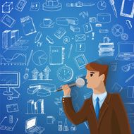 Conference template illustration N31