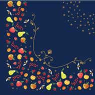 ornament based on fruits
