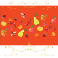 ornament based on fruits N6