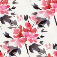 Watercolor Flowers N50