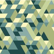 3d blocks structure background Vector illustration N2