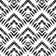 Hand drawn painted seamless pattern Vector illustration N66