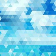 Blue abstract geometric background N3
