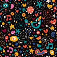 fun cartoon pattern N12