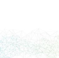 Network Design White Background Green Color