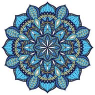 Vector elegant mandala with intricate detail N2