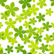 Seamless pattern with bright flowers 8