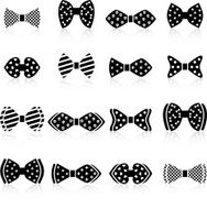 Bow tie with patterns N2