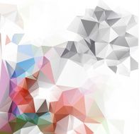 polygonal mosaic background Business design templates N15