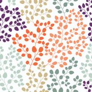 Seamless pattern with leaf N54