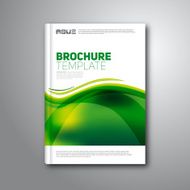 Modern abstract brochure or book N2