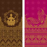 Sari Borders Tall - Gold