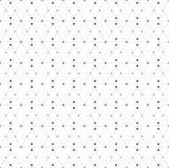 Dotted seamless pattern with rhombus and nodes Repeating modern stylish