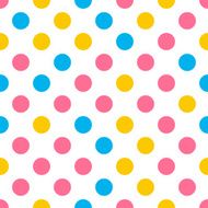 Seamless pattern with color circles N3
