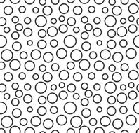 Abstract rings pattern