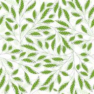 Leaf floral abstract seamless vector background N2