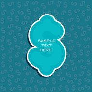 creative financial banner or brochure design