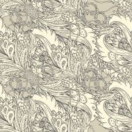 Seamless floral background N233
