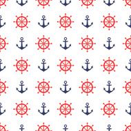 Navy vector seamless pattern N2