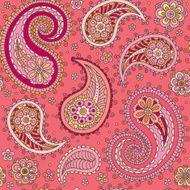Sampless red cucumbers pattern
