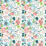 Seamless Floral Pattern N1055