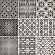 Set of 9 seamless patterns N3
