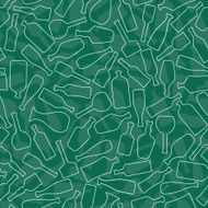 bottles seamless pattern background