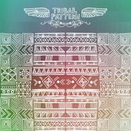 Bright traditional Indian ornament