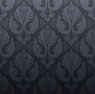 Steel Grey vintage seamless wallpaper N2