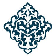 Isolated Abstract Floral pattern N2