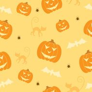 Halloween seamless background N6