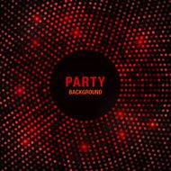 Abstract Circular Red Glow Background N2