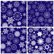 seamless snowflakes background N2