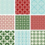 Set of Christmas patterns N2