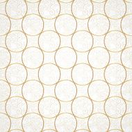 Vector seamless pattern with golden ornaments
