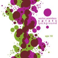 Bright splattered web design repeat pattern art ink blob paint