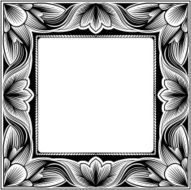Vintage square frame