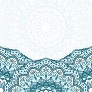 Floral oriental pattern N5