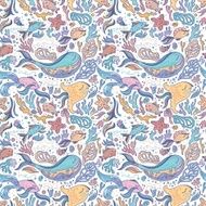 Sea sketch pattern N2