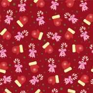 Christmas seamless background N19