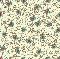 floral seamless pattern N398