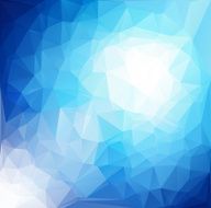 Blue White Light Polygonal Mosaic Background Creative Business Design Templates N3